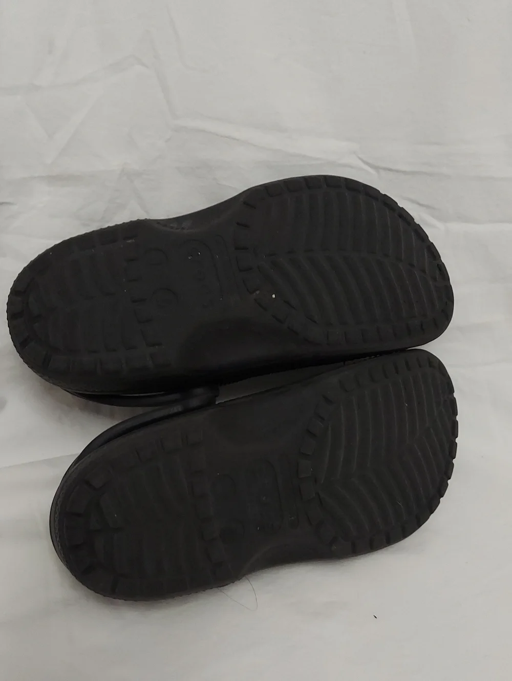 Crocs Clogs Classic Boys Black Slip-On Shoes Size 5